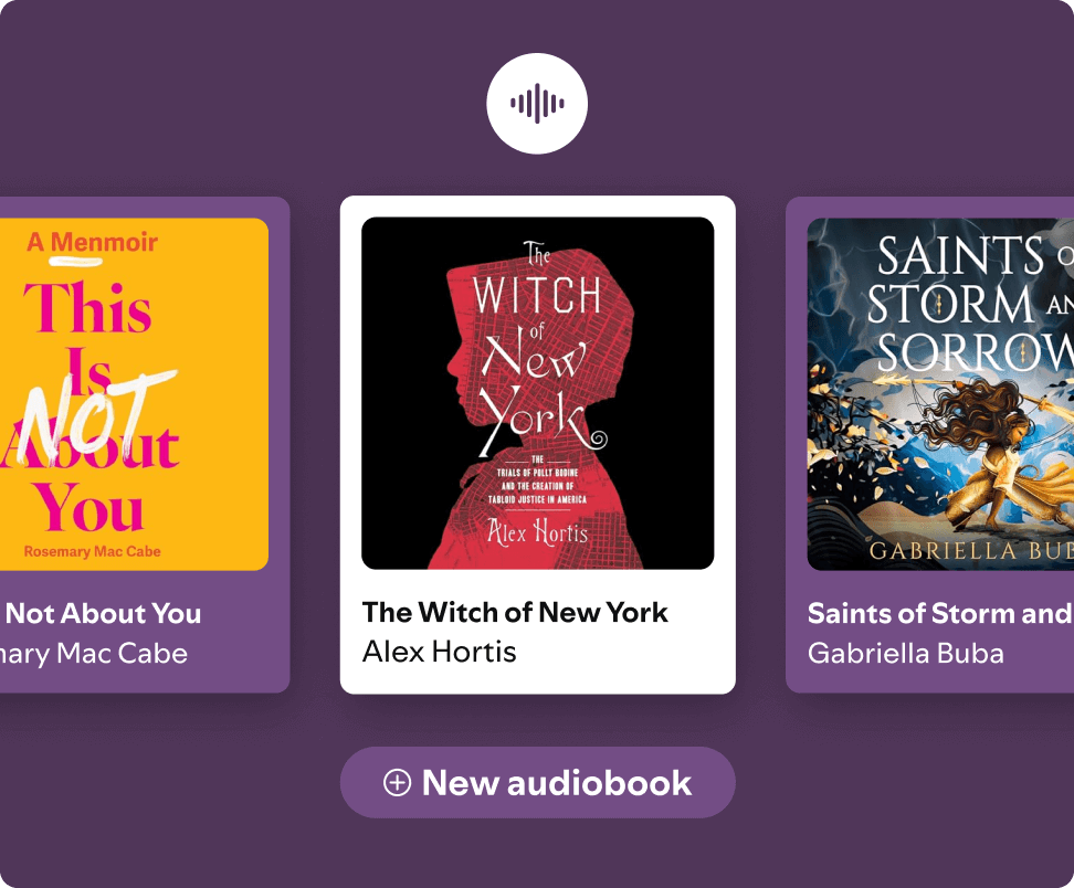new audiobook